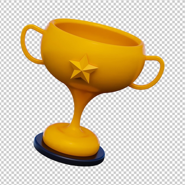 3D Trophy Cup Icon