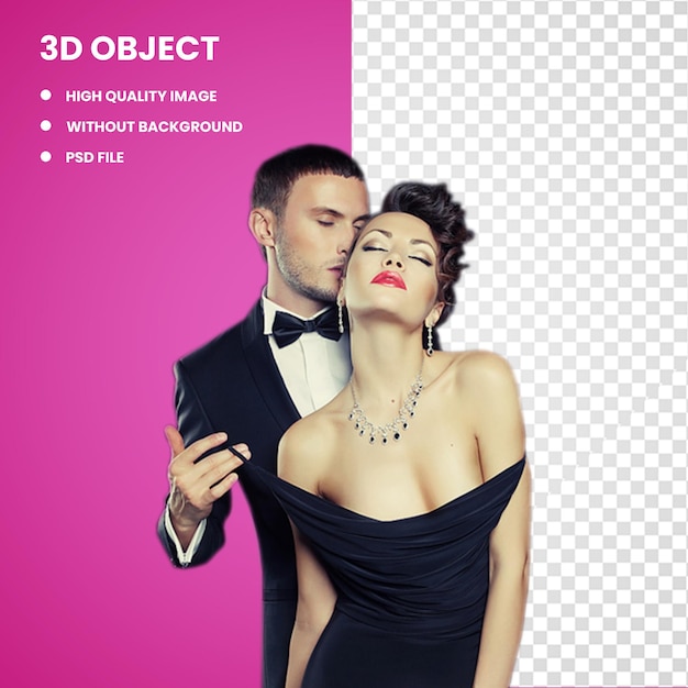 3d Valentine s Day couple Love Romance Gift valentine s day