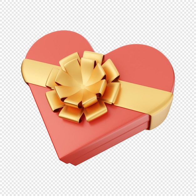 3d valentines day icon illustration