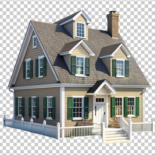 3d view of house model