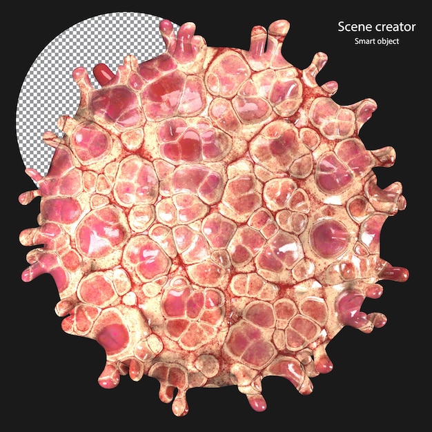 3d virus rendering 3d virus clipping path 3d coronavirus