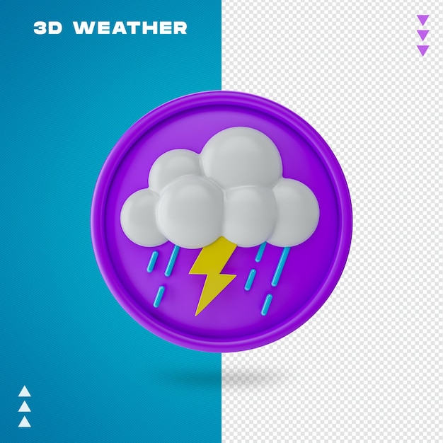 3d Weather Rendering Isolated