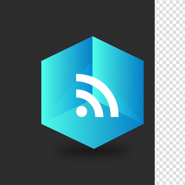 3D WiFi Icon