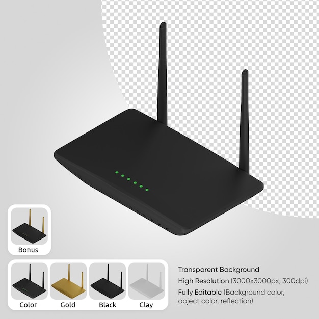 3d wifi router