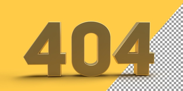 404 error Page not found 3d illustration render system error concepts for the website