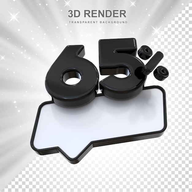 65 percent offer in 3d