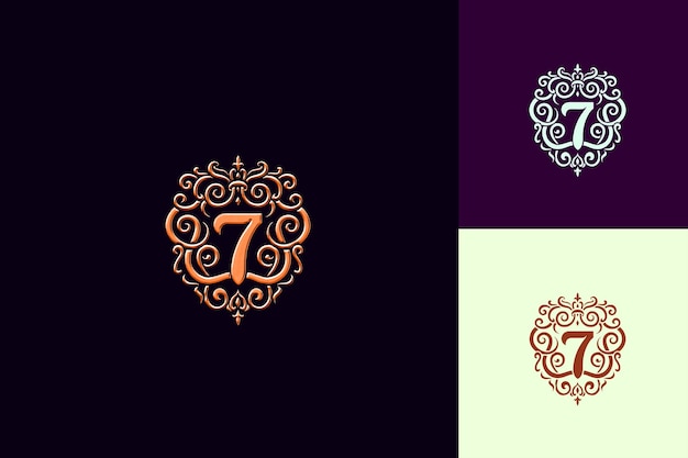 75Th Anniversary Monogram Logo With a Stylized 75 in the Cen Vector Abstract Design Collections