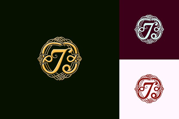 75Th Anniversary Monogram Logo With a Stylized 75 in the Cen Vector Abstract Design Collections