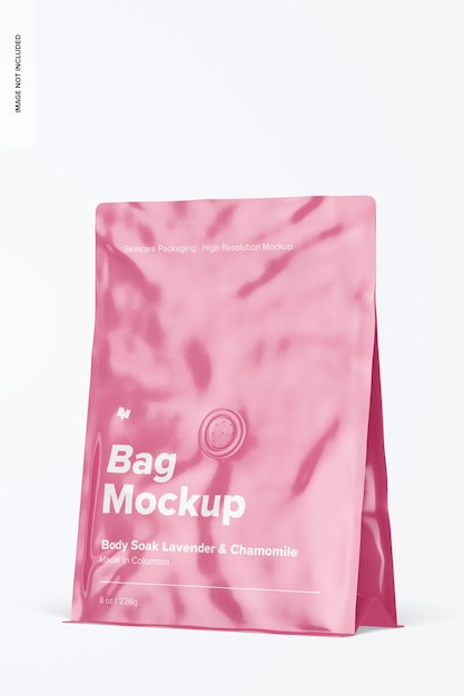 8 oz Bag 02 Mockup, Right View