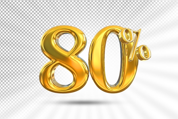 80 percent gold offer in 3d