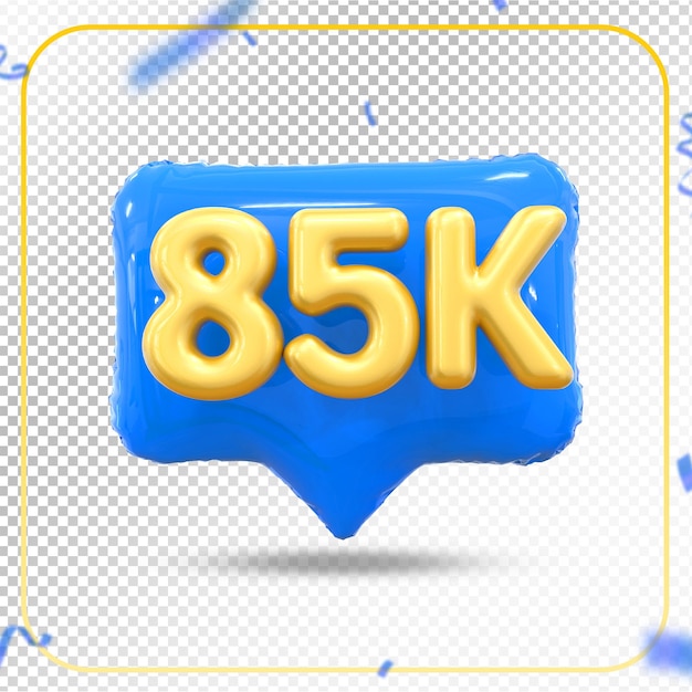 85K Follow Number