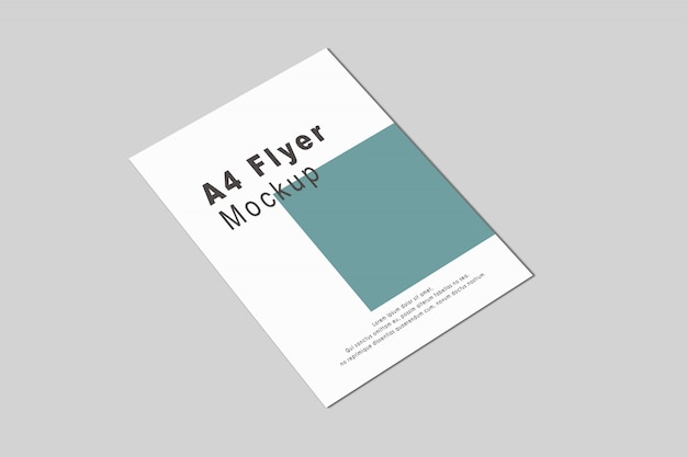 A4 / A5 Flyer Mockup