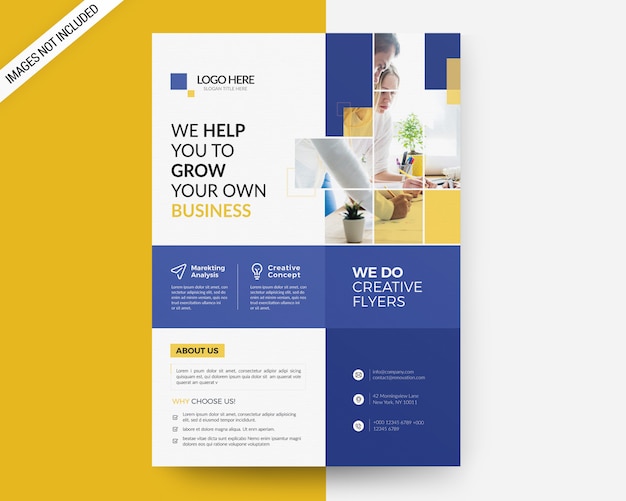 A4 Business Flyer Template