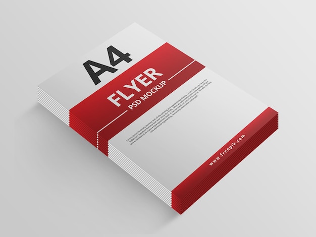 A4 Flyer Mockup