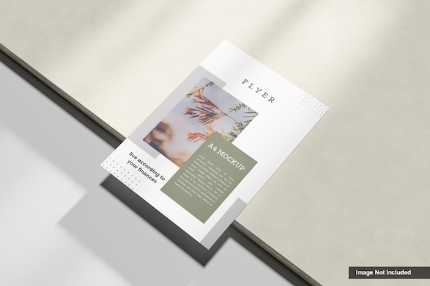 a4 flyer mockup