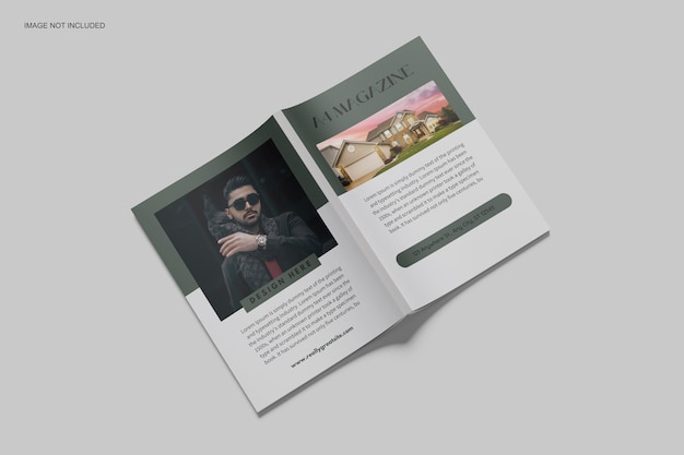 A4 Magazine Mockup