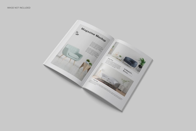 A4 Magazine Mockup