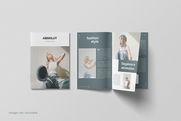 A4 magazine mockup