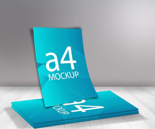 A4 size mockup