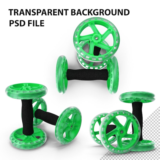 Ab Wheel Rollers PNG