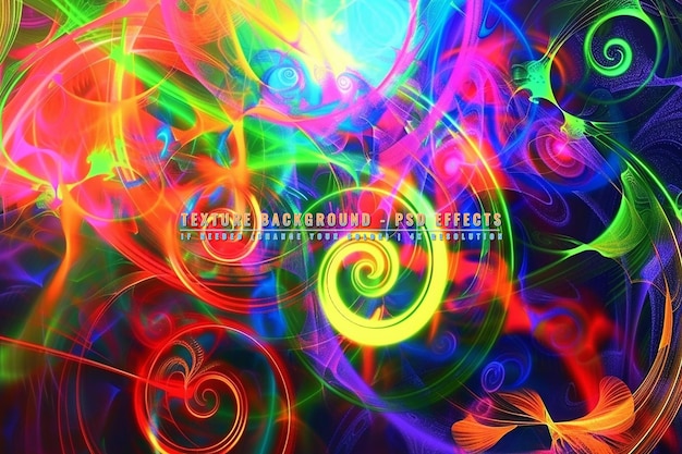 Abstract background colorful oil paining on transparent background