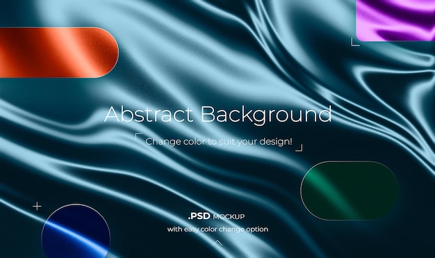 Abstract background PSD template with the ability to change the background color