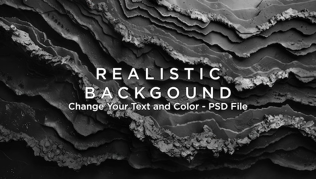 PSD abstract black and white layered texture