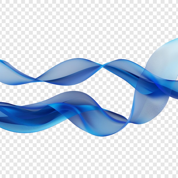 PSD abstract blue wave design