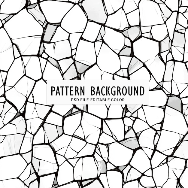 PSD abstract cracked pattern background design