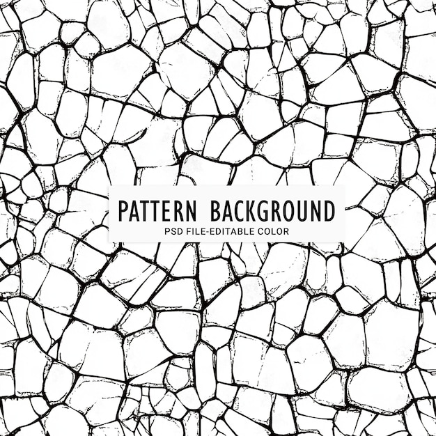 PSD abstract cracked pattern background design