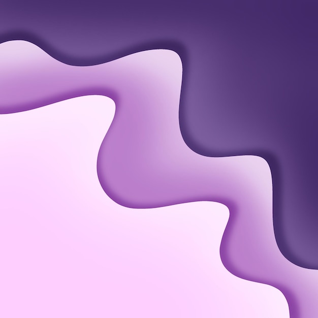 PSD abstract curved purple background