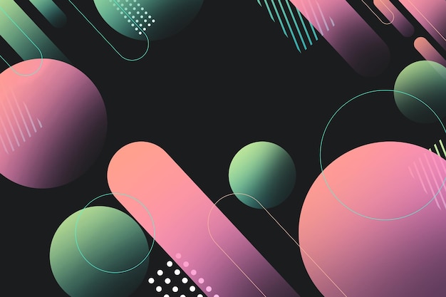 PSD abstract dark geometric background