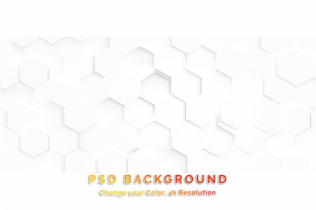 PSD abstract hexagon background