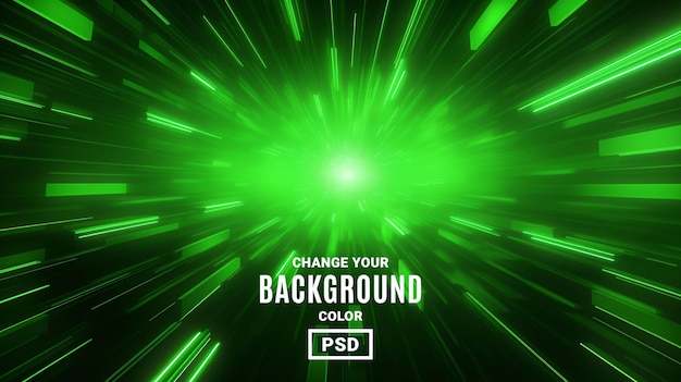 abstract neon green background