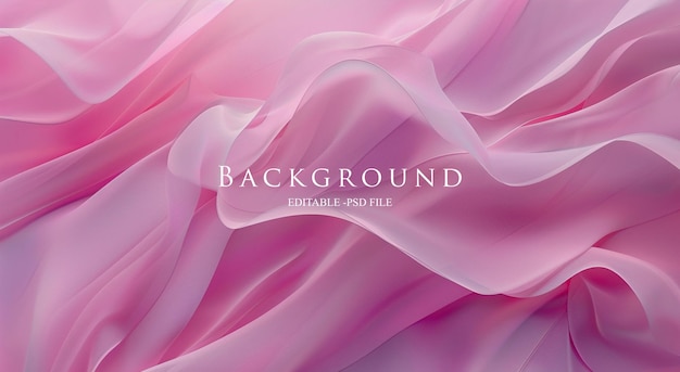 Abstract pink wavy background