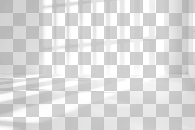 Abstract shadow overlay background with light gray and white color png on transparent background