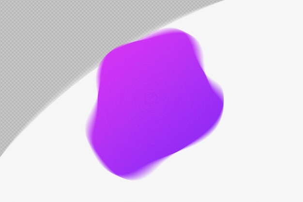 Abstract Shape transparent Mesh Grainy Blur Gradient Element with Purple Color template psd png design