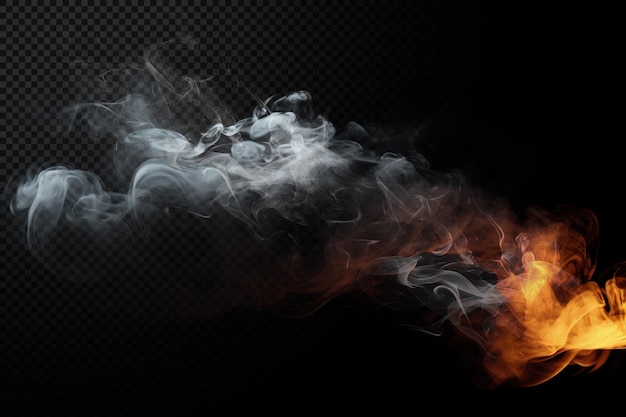 Abstract smoke color explosion isolated 3d render