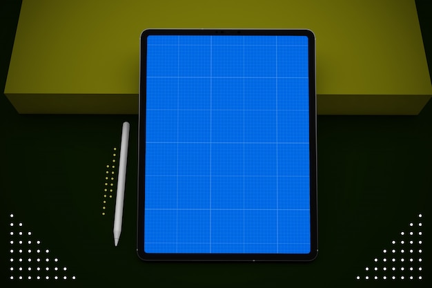 Abstract Tablet Pro  Mockup