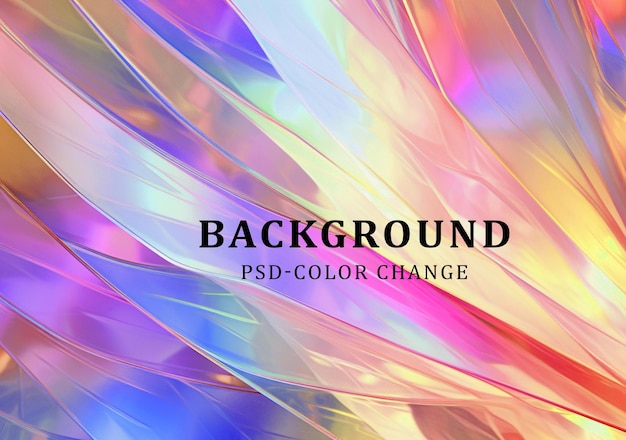 Abstract trendy holographic background