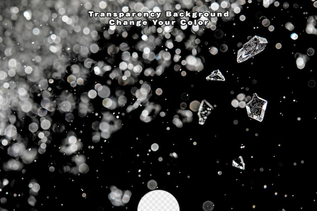 PSD abstract white glitter background crystals of refined sugar