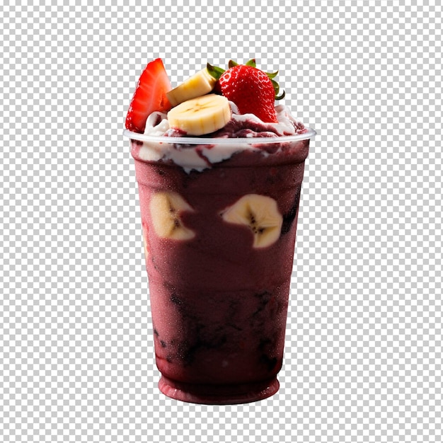 acai brazilian shake no background png