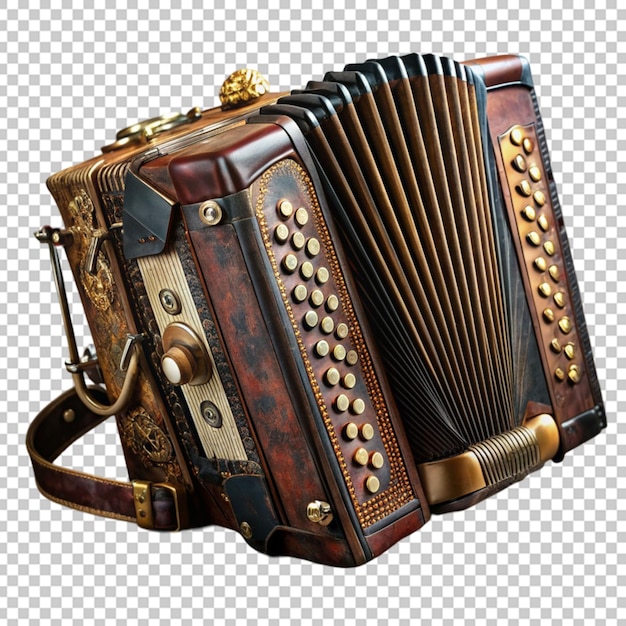 Accordion Isolated on transparent background