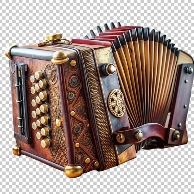 Accordion Isolated on transparent background