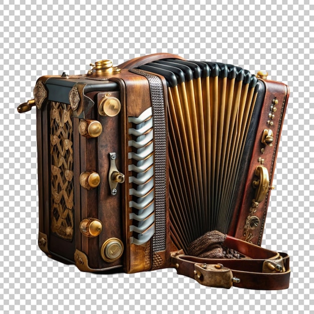 Accordion Isolated on transparent background