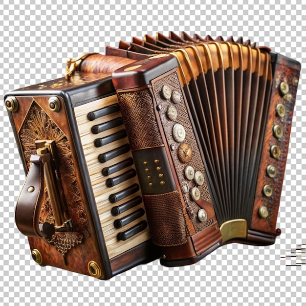 Accordion Isolated on transparent background