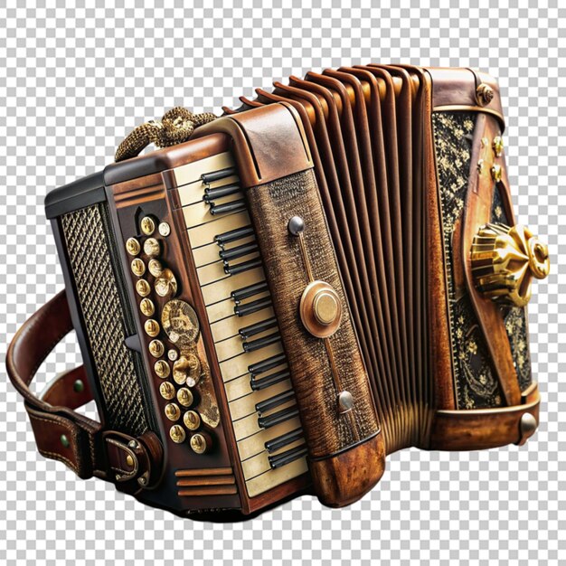 Accordion Isolated on transparent background