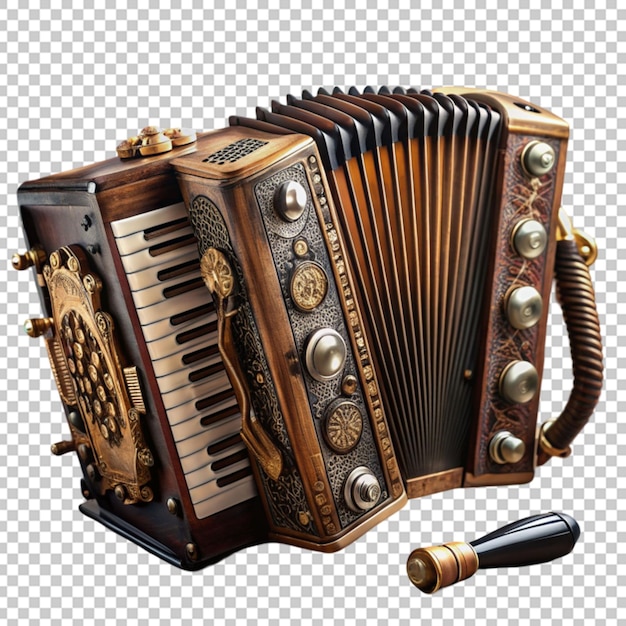 Accordion Isolated on transparent background