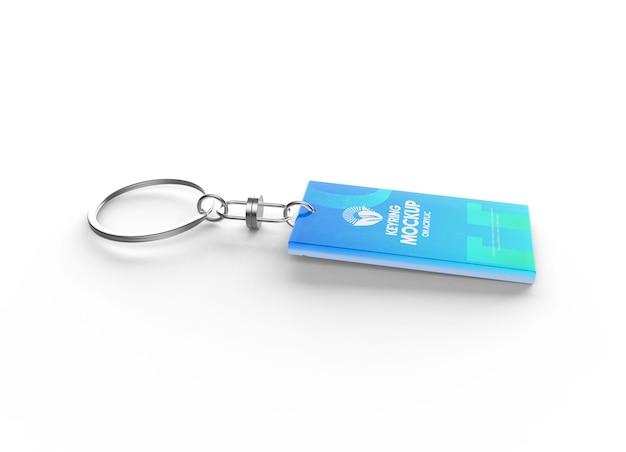 Acrylic Keychain Mockup