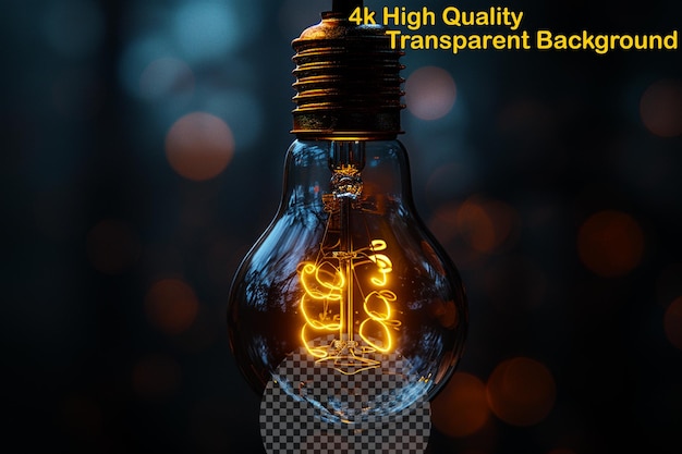 PSD the act of lighting up an area or object providing clarity on transparent background